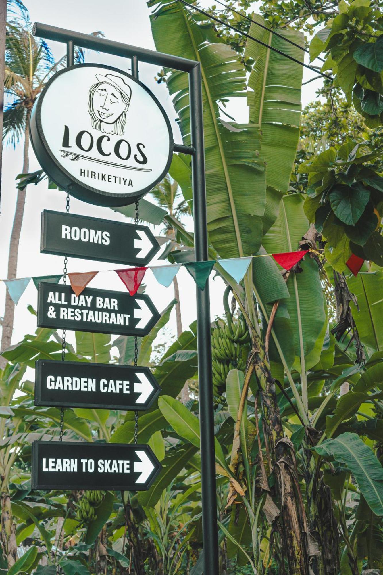 Locos Hiriketiya Hostel Dikwella Exterior foto